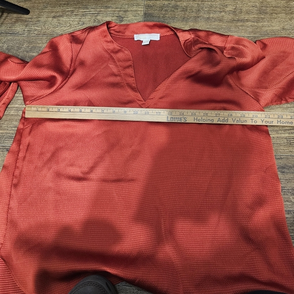 MICHARL KORS-Elegant Red Women's Top - Picture 3 of 9